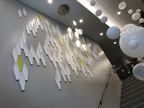 Hampton Inn Dunedin FL interior by HDB Design Group